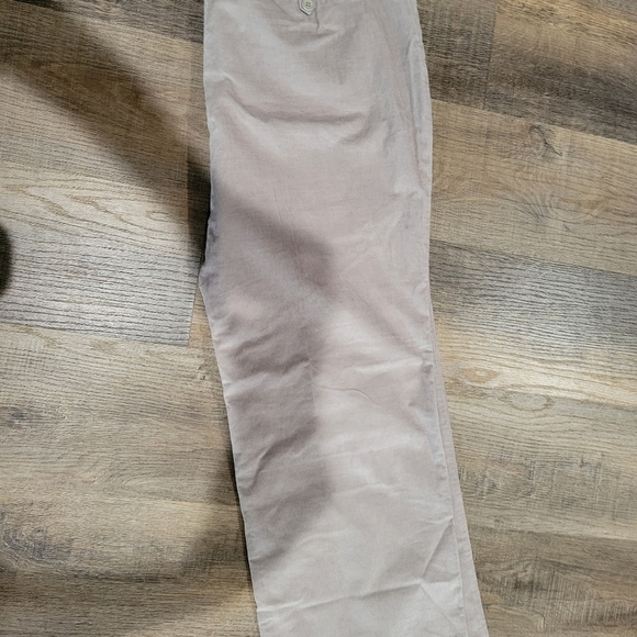 Talbots Petite Strech 14 Gray Corduroy Pants - Picture 9 of 16